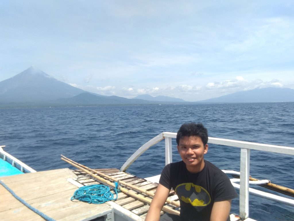 EnPTinio with Mayon, Malinao and Masaraga.