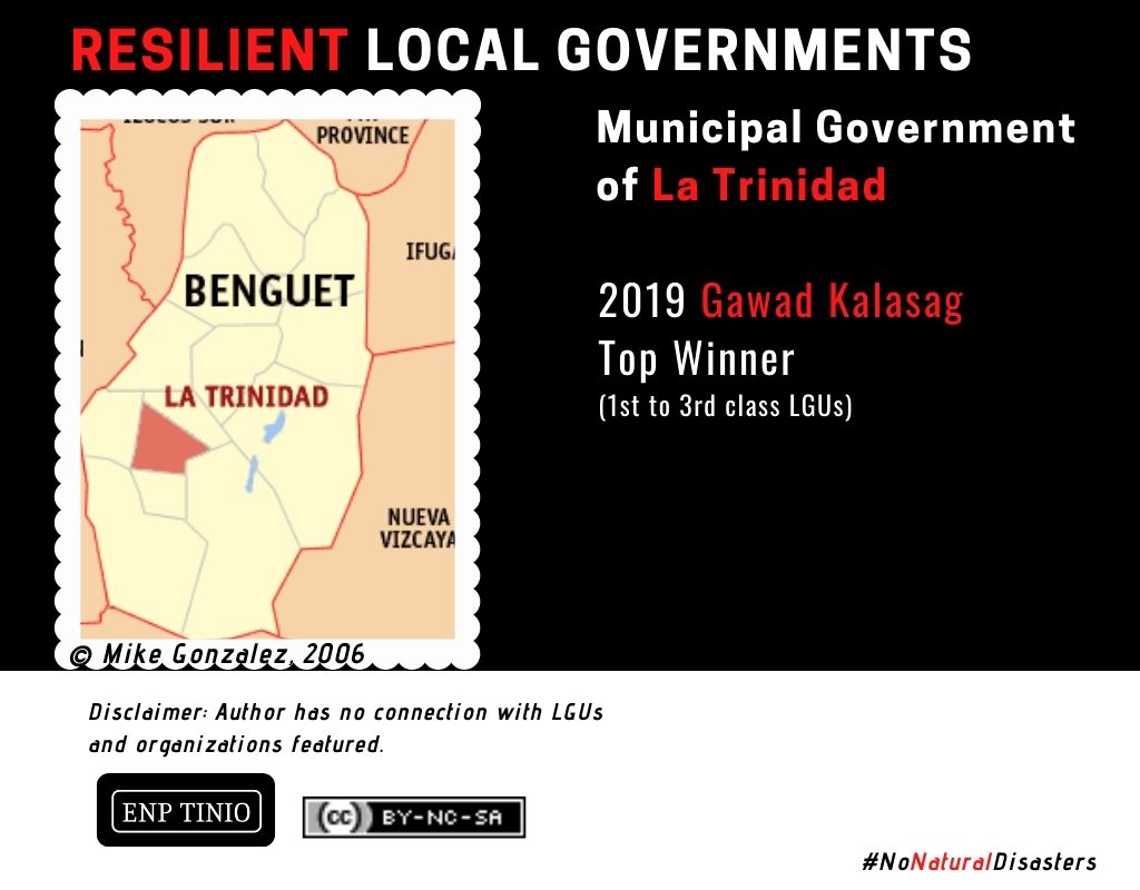 Resilient LGU: The Municipality of La Trinidad 