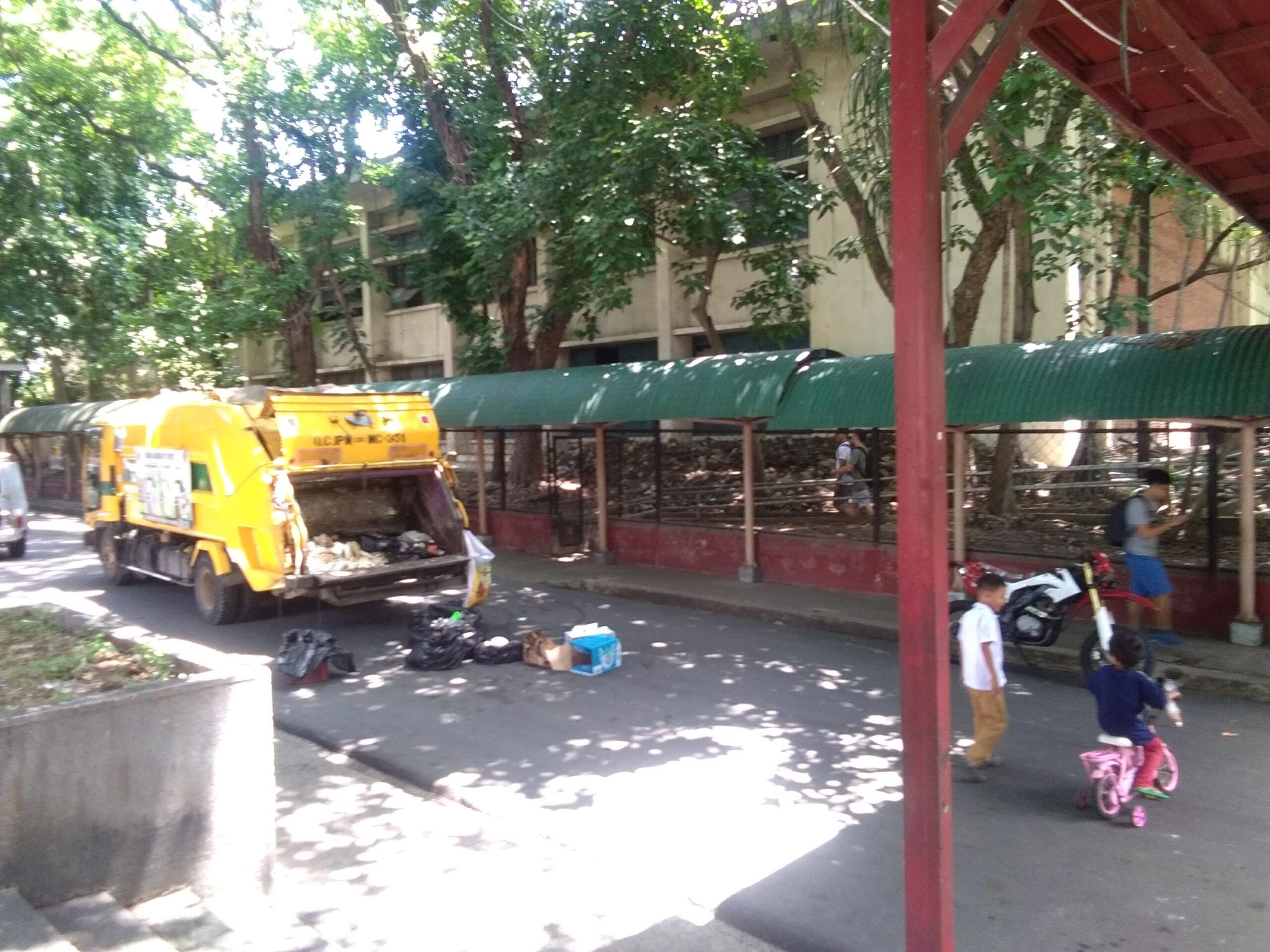 Garbage collection in UP Diliman